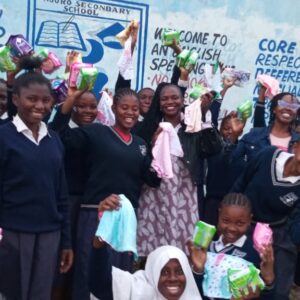 Issuance of sanitary towels and underwears to school girls4